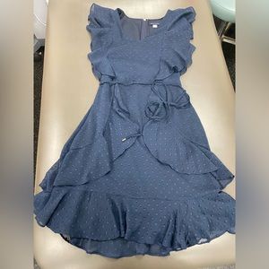 EUC Size 4 Women’s Tommy Hilfiger Dress Navy Blue